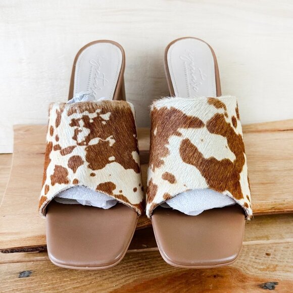 NWOB‎ - Journee Collection Signature Cow Hair Pumps NEW 11 Cowhair - Picture 4 of 13